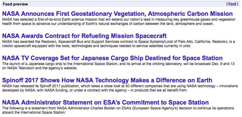 Featured Images in RSS