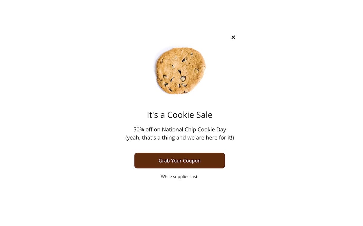 PSP design gallery – cookie desktop