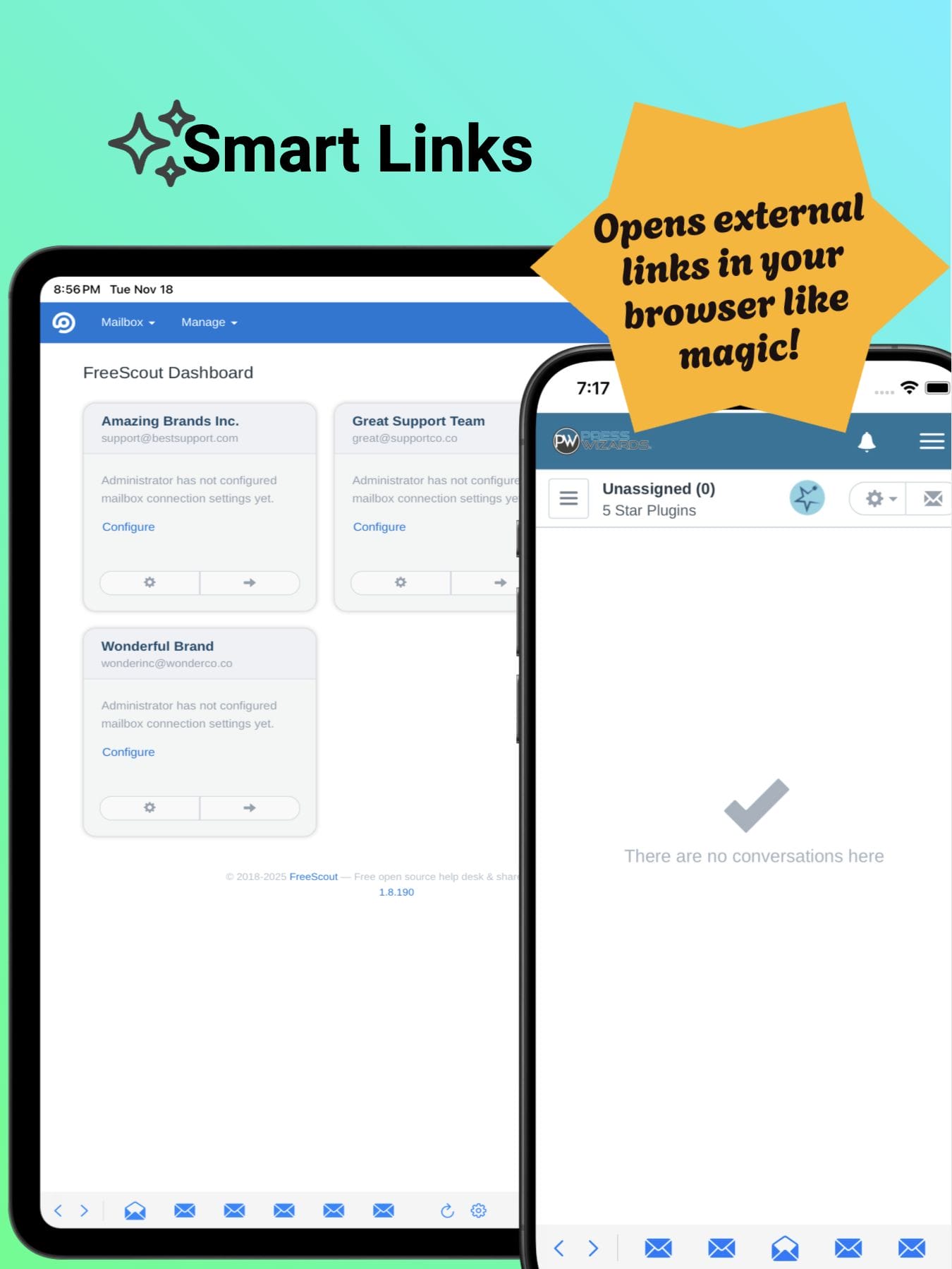 FreeScout v1.1 iPad 13in Screenshot 2