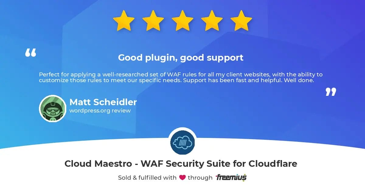 Good plugin, good support